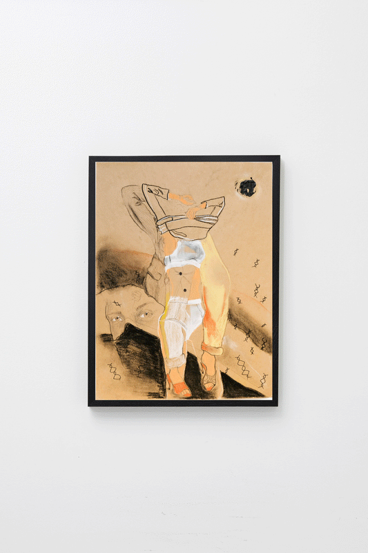 "What Is the Body" framed, hung on wall.